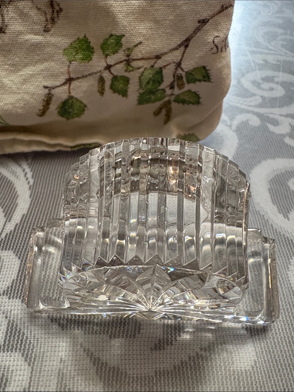 Waterford Crystal Mantel Clock in Clear Crystal - Picture 10 of 10
